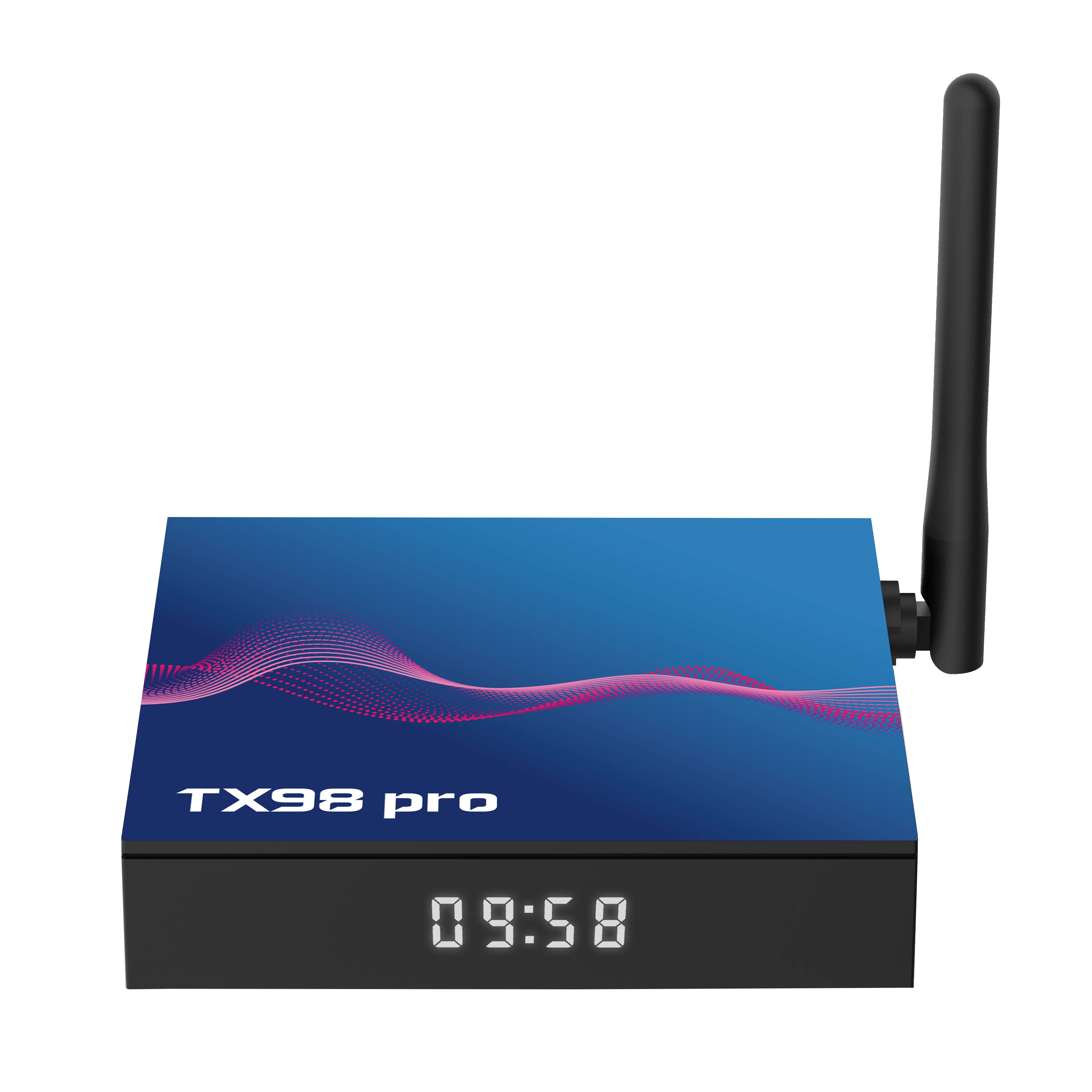 TX98 PRO Smart TV BOX Allwinner H618 4G 32G 64G Android 12 BT 2.4&5G Wifi6 6K 4K HD BT 3D Media Player Set Top Box TVBOX