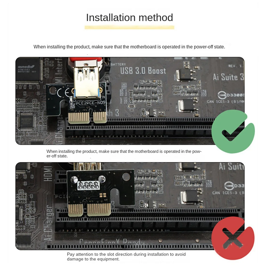 

New-VER011 PRO Riser Card PCI-E 1X To 16X USB3.0 6-контактный графический удлинительный кабель с 10 твердыми конденсаторами B250 B75 BTC