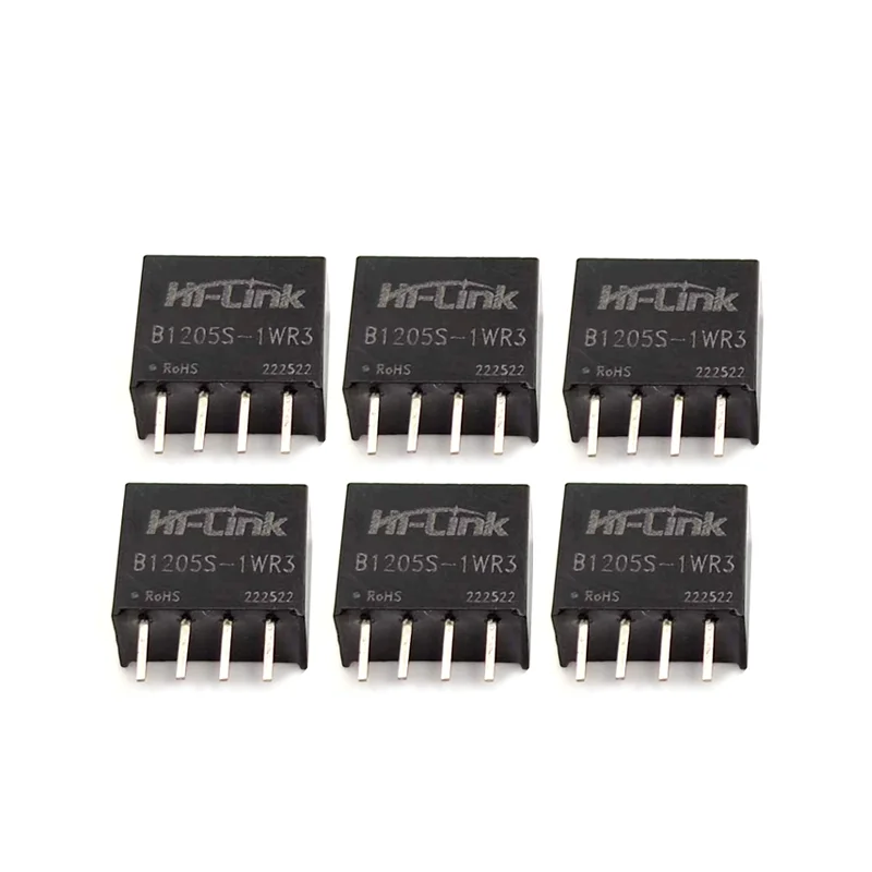 

Free Shipping 30pcs New Small Size B1205S-1WR3 DC DC High Efficiency Isolated Switching Power Supplies Intelligent Module