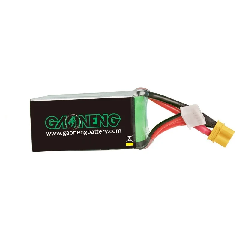 2/4/6/8/10Pcs GNB 14.8V 4S 650mAh HV Lipo Battery 70C/140C for DYS FPV Racing Drone 4 Axis RC Drone Parts with XT30U-F Plug