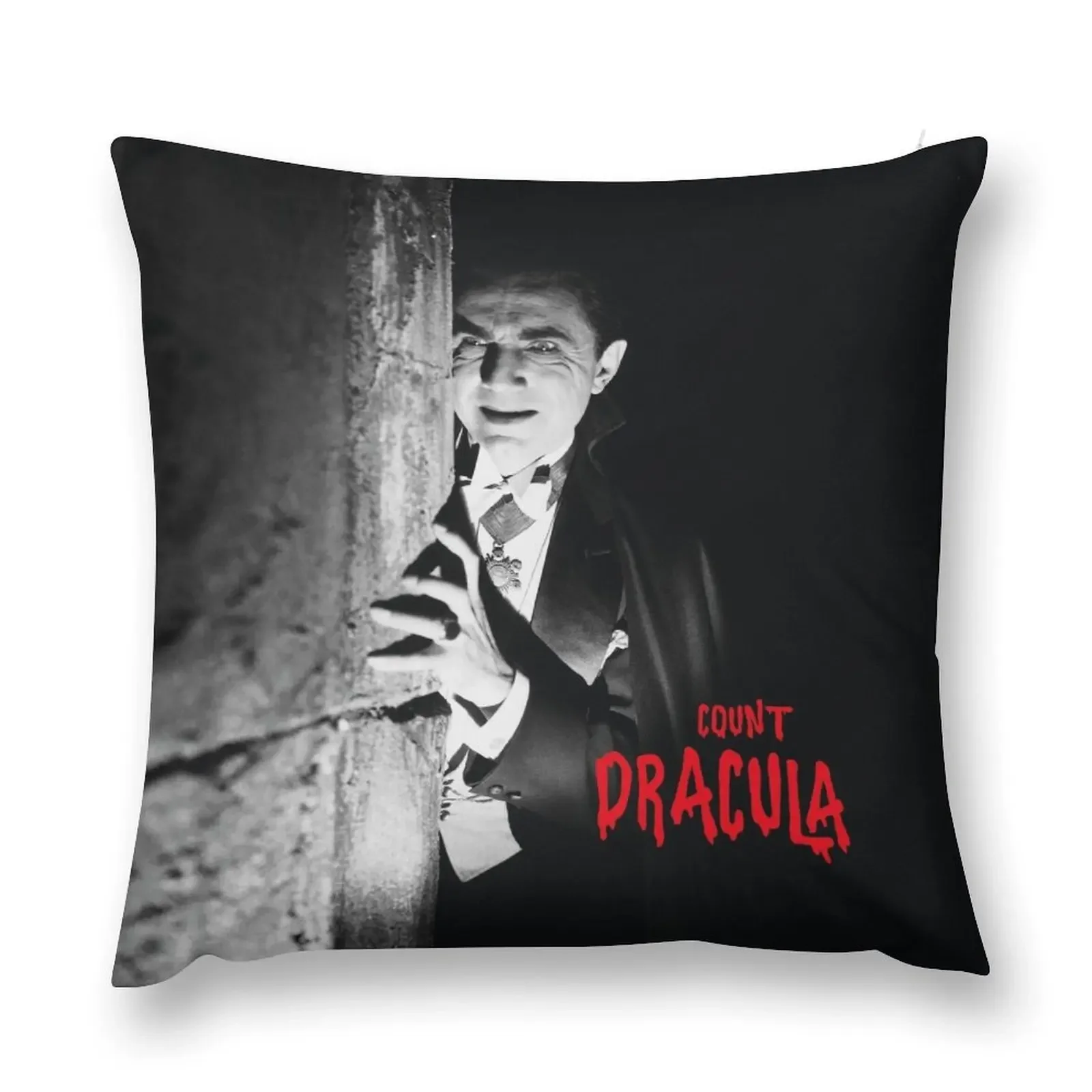 Count Dracula Throw Pillow Luxury Sofa Cushions ornamental pillows pillow