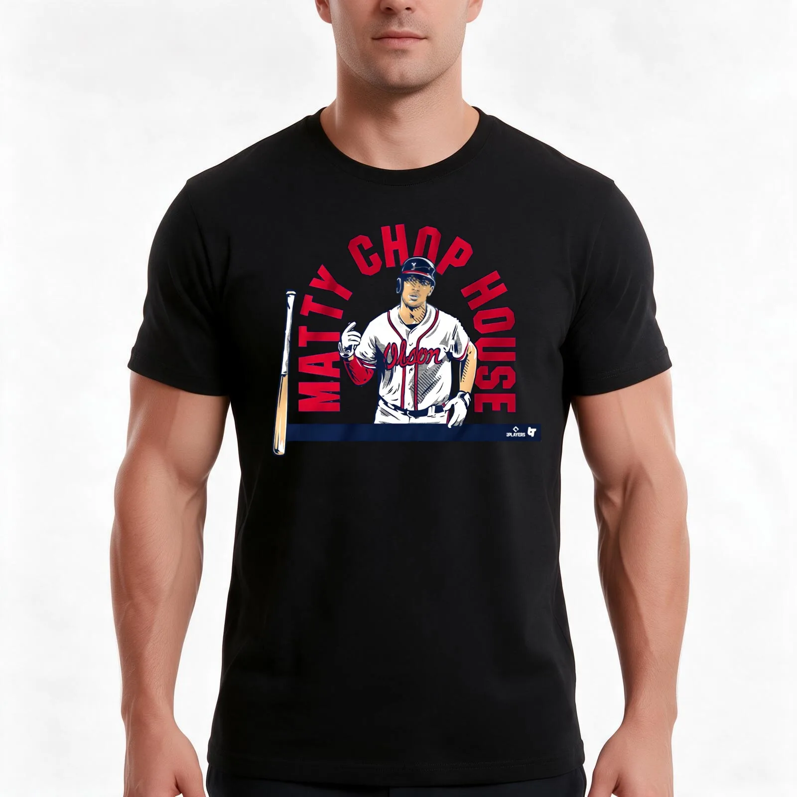 Matty chop house T-Shirt, Summer Casual Cotton Tee, Oversized Streetwear Tops, Vintage Graphic Print, Loose Fit Short Sleeve