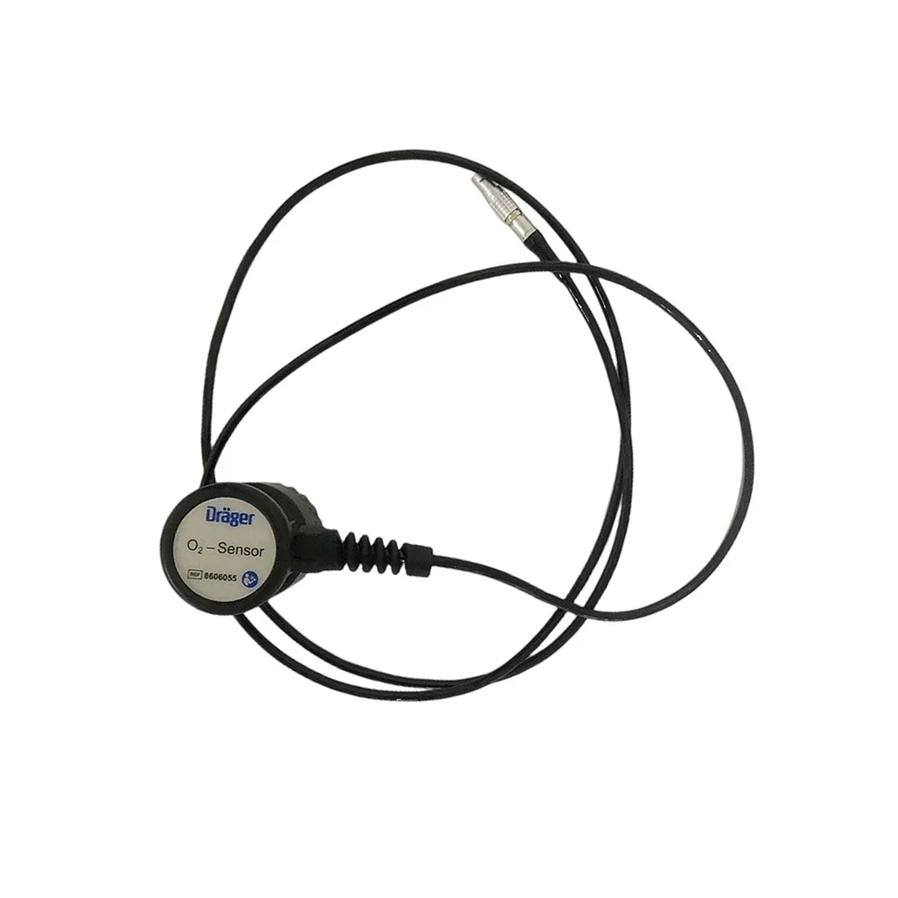 New O2 Sensor For Draeger Drager Fabius GS 8606055 Housing ASM O2 Sensor