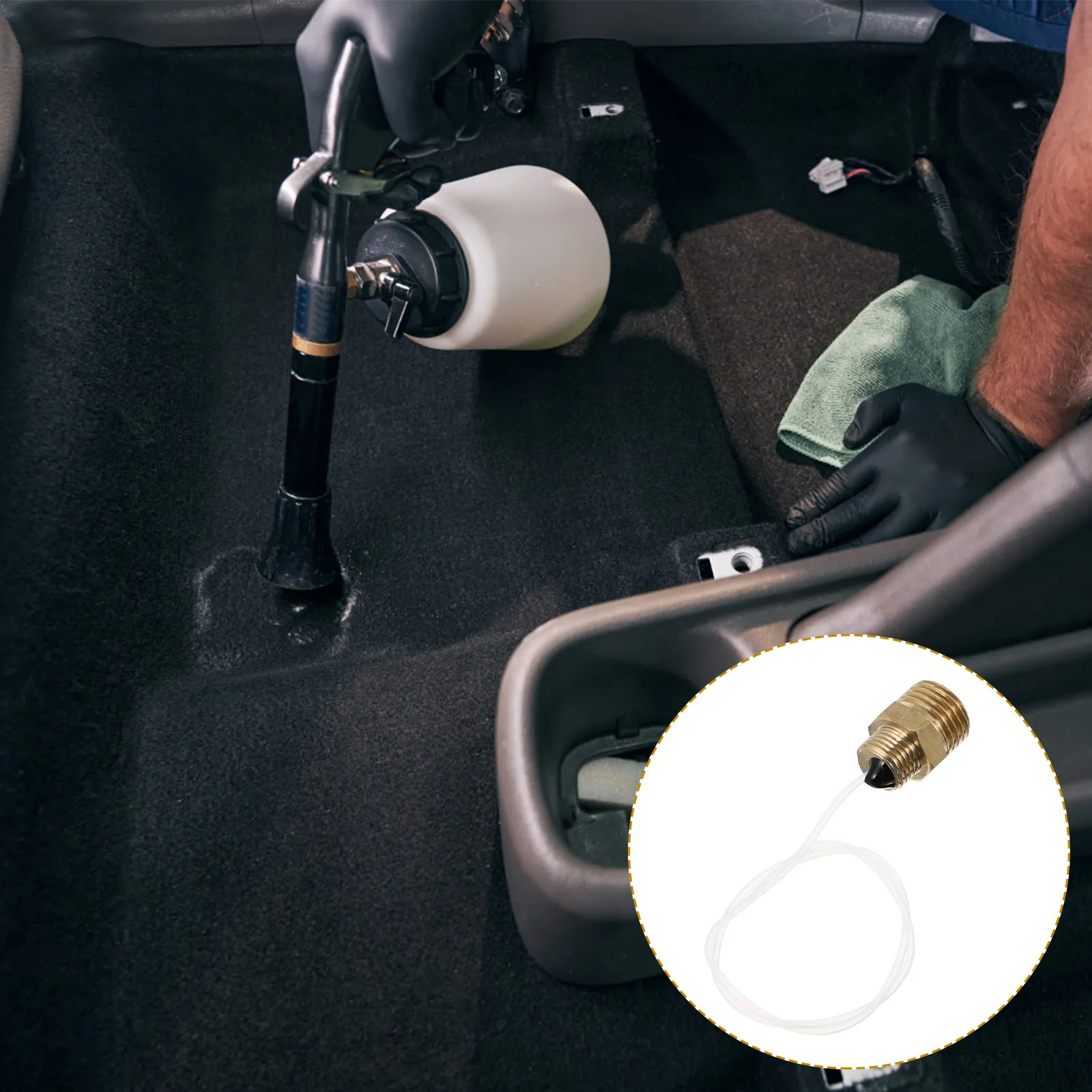 

1 шт. Вращающийся воздушный пистолет-воздуходувка для очистки автомобиля от пыли, пневматический аксессуар высокого давления для компрессора, быстроразъемное соединение