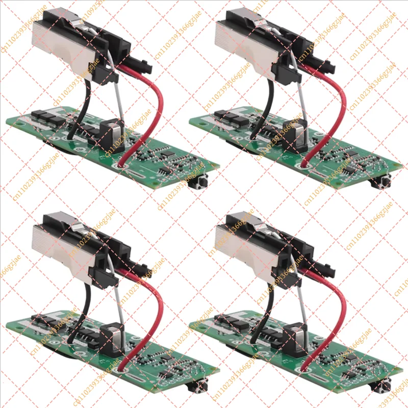FY XB-Li- Battery Charging Protection Circuit Board 4Pcs Set For Ryobi 18V Lithium Battery Models P108 P103 RB18L4 0