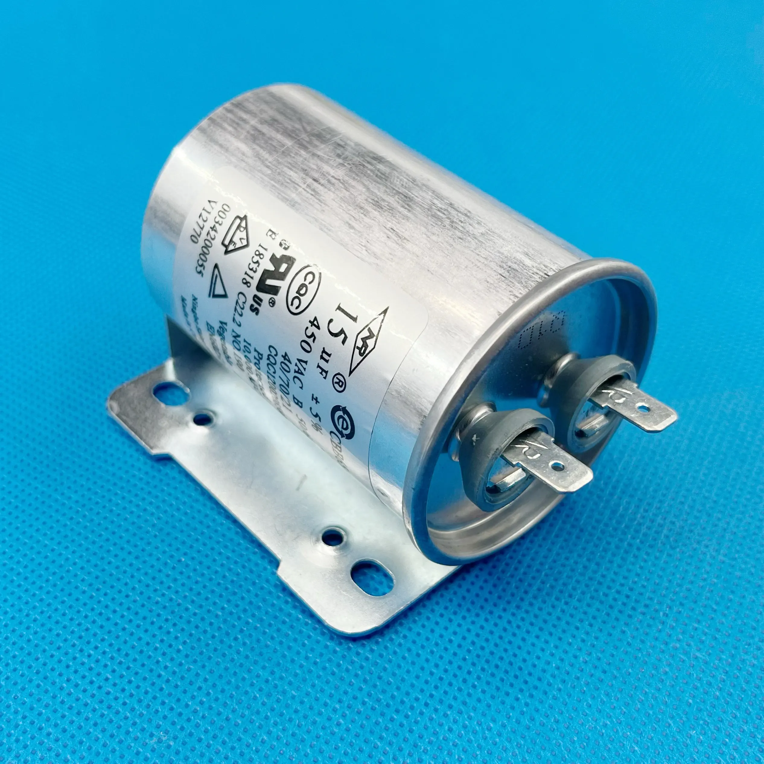 Applicable to washing machine starting capacitor explosion-proof 15UF450V capacitor 0034200055 motor CBB65A-1