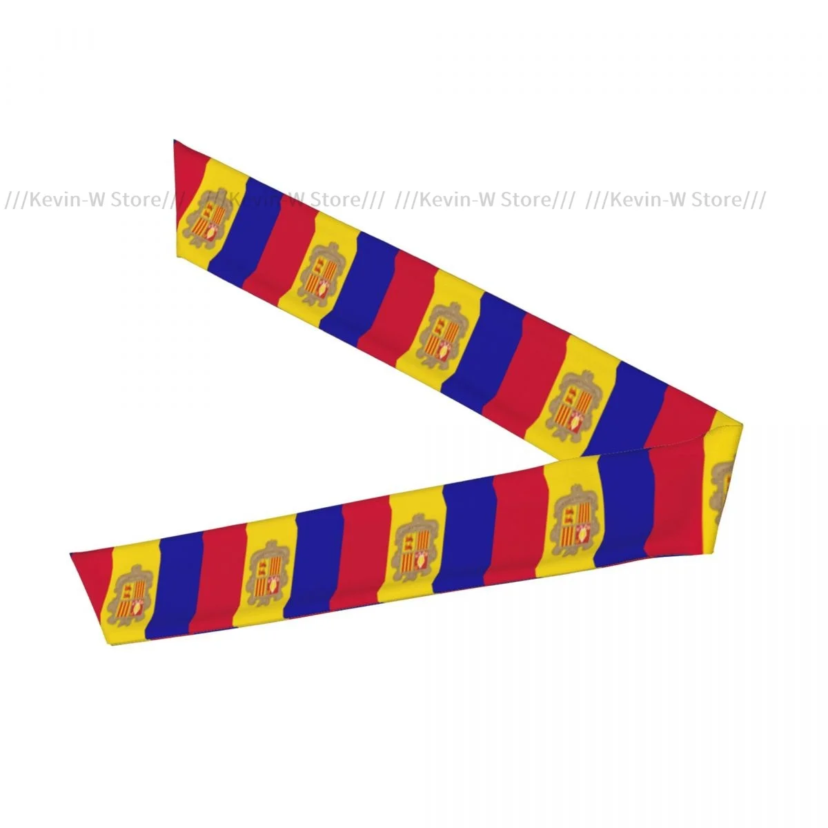 Sweatband Bandanas Flag Of Andorra Hairband Head Tie Sports Headband Hair Accessories