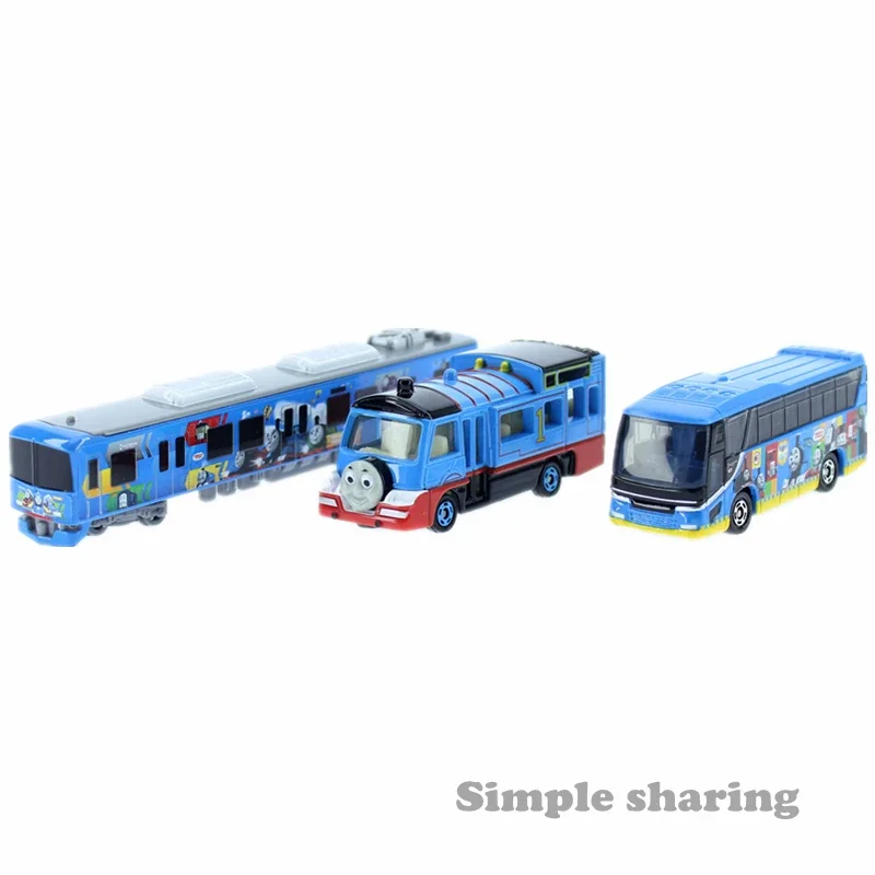 Takara Tomy Tomica Thomas & Friends Vehicle Set The Tank Engine Truck Bus Model Kit DieCast Miniature Baby Train Toys