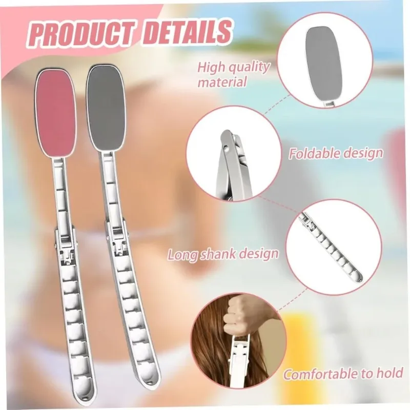 

1PCS Cream Applicator for The Back Foldable Lotion Applicator with Long Handle Self Tanning Skin Cream Back Bathing Accessories