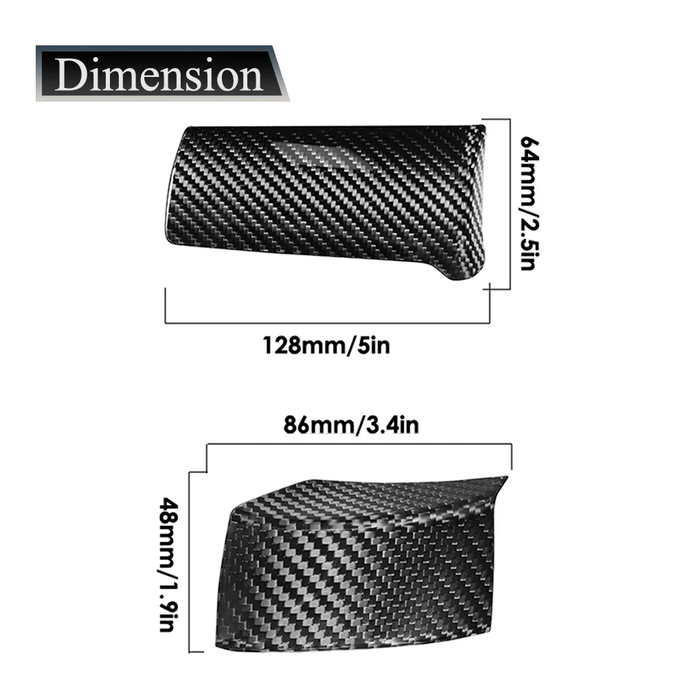 

Для Honda Civic 2016 2017 2018 2019 2020 из углеродного волокна, внутренняя панель автомобиля, накладка консоли приборной панели