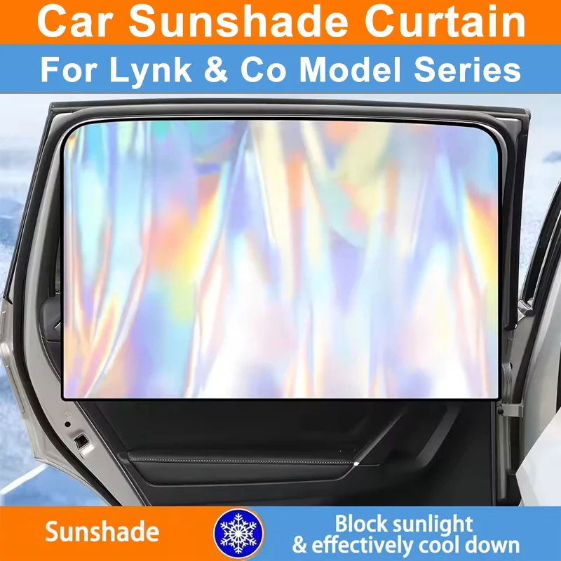 Magnetic Car Window Sunshade for Lynk & Co 01 02 03 05 06 07 08 09 Z10 Z20 900 UV Block Heat Proof Privacy