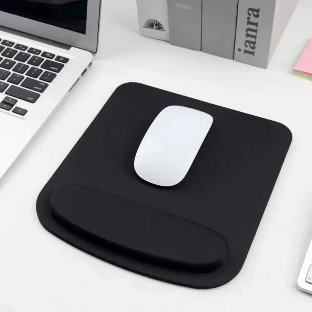 Eenvoudige EVA polssteun muismat dikke spons effen kleur gaming kantoor mousepad kantooraccessoires ergonomische muismat