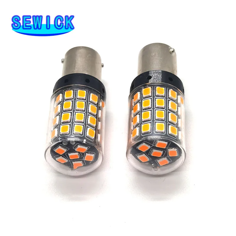 

50x 3014 54smd CanBus 1156 BA15S P21W 1157 BAY15D P21/5W Lamp T20 7440 W21W 7443 W21/5W Led Bulbs For Turn Signal Light