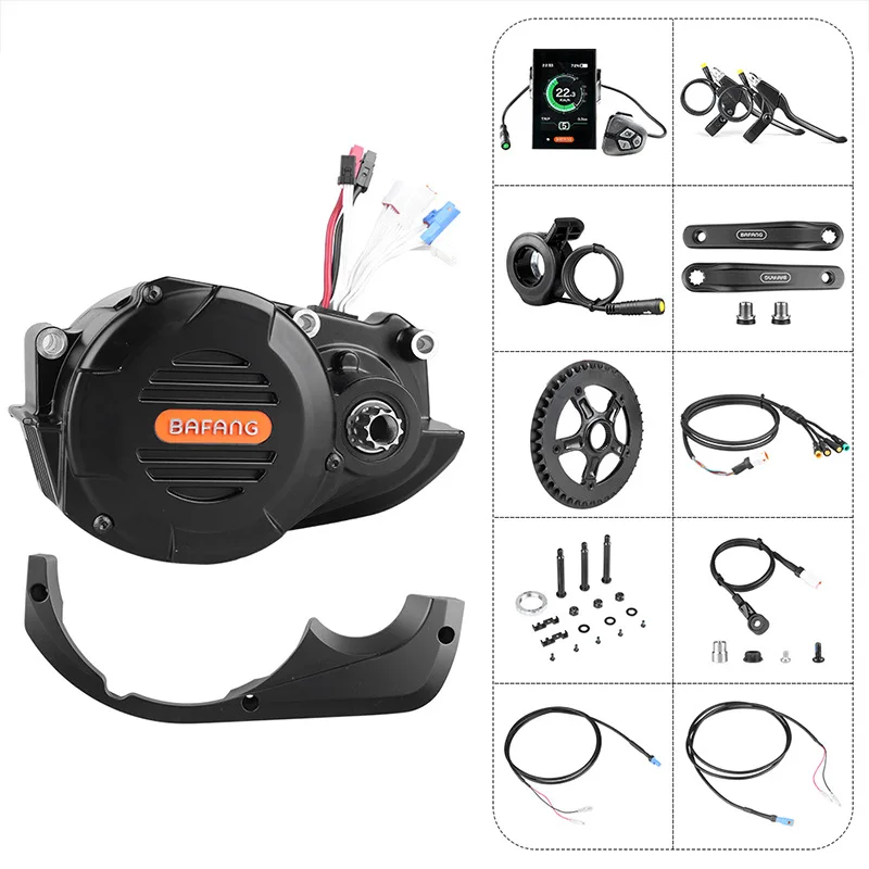 Bafang G510 52V48V1000W Torque Center Motor M620 Bicycle Modification Assistance Kit Car Accessories