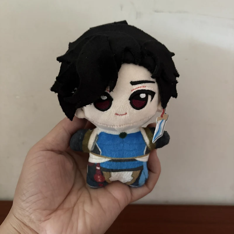 12cm Animal Game Overwatch Peripherals Character Wuyang Venture Plush Toy Keychain Funny Bag Backpack Pendant Decor Plushie Doll view 6