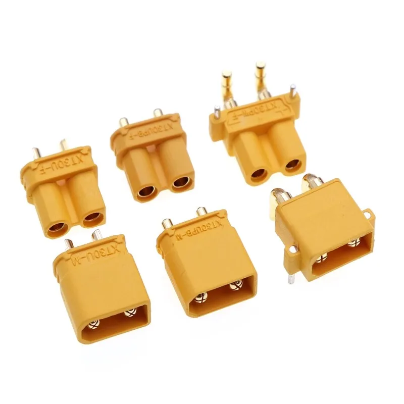 1PCS XT30 Series Connector XT30U-F/XT30UPB/XT30PW Male Female Banana Plug for RC Battery Motor Power Connection