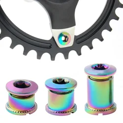 M8 Threaded Bolts Chainring Bolts Disc Triple Screws Crank Bolts Chainwheel Bicycle Chainring Road Crankset Fixing Nuts Hot Sale