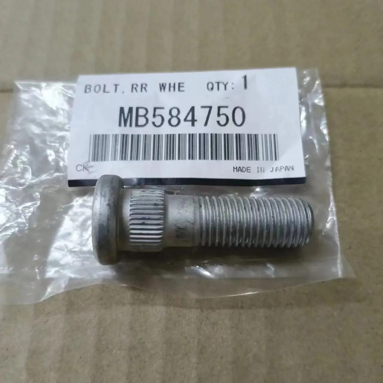 Auto Parts Wheel Bolt Tire Screw Nut For Mitsubishi ASX Pajero Sport Eclipse Cross Outlander 2013-2021 OEM  MB911495 MR455707