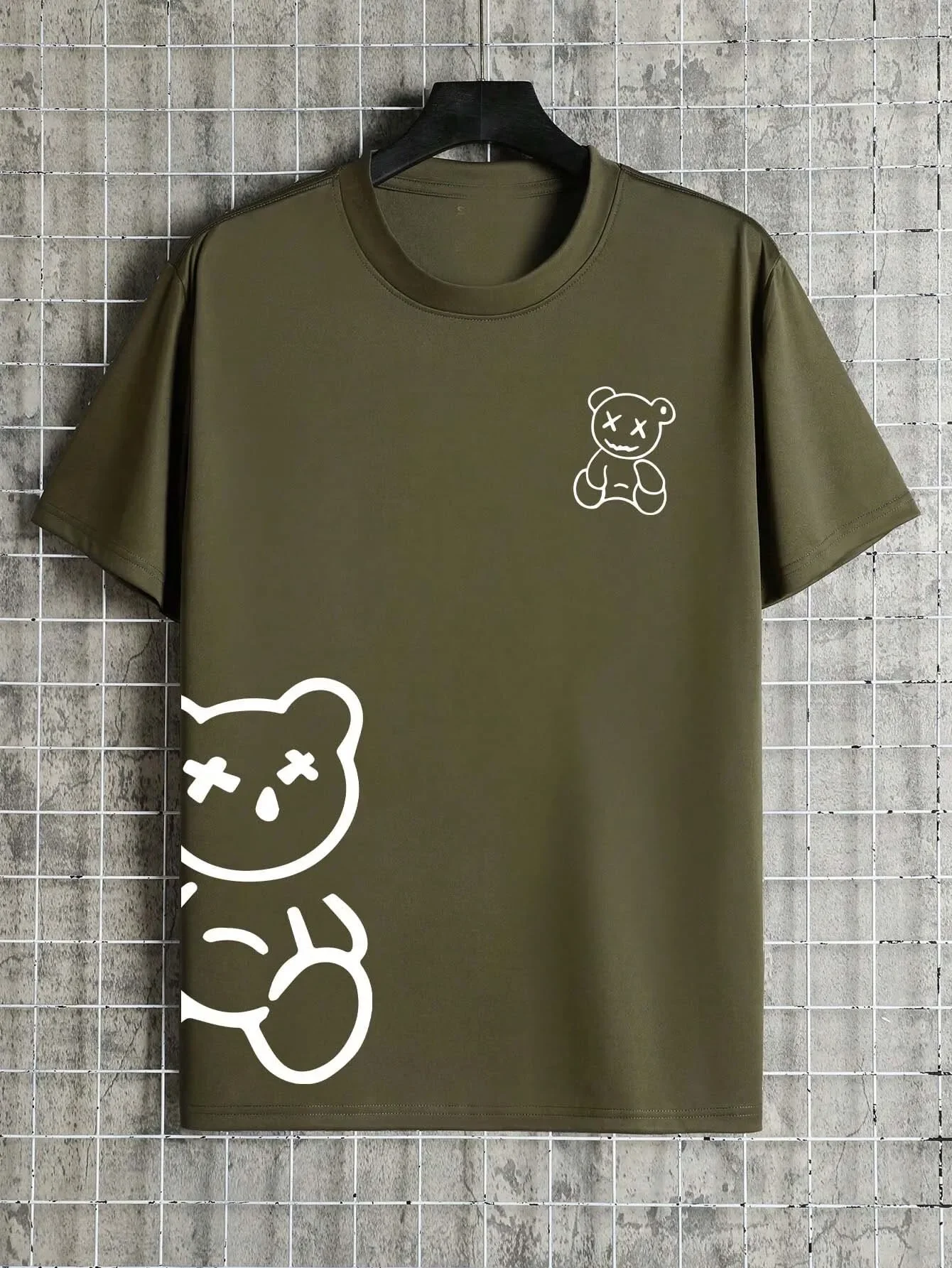 メンズ半袖フィットTシャツ,動物柄トップス,ラグジュアリー,ファッショナブル,個性,2022