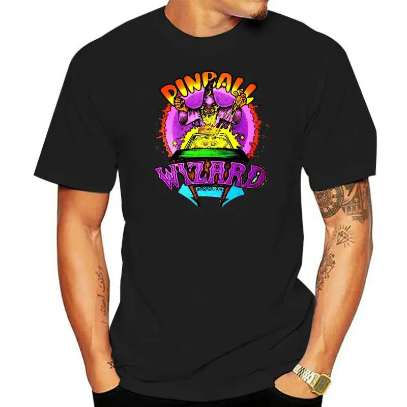 Pinball Wizard เสื้อยืดวินเทจ70เหล็กบนกราฟิกกดบนเสื้อใหม่