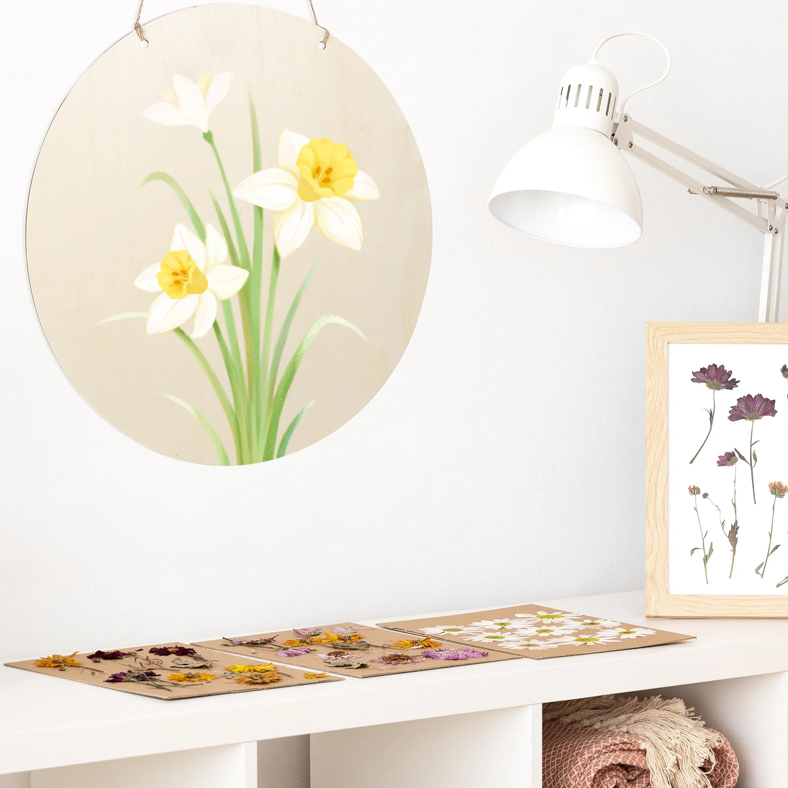 

15 Sets Wood Circles Solid Wood Round Rustic Craft Discs Smooth Finish for Painting DIY Home Decorations Round Wooden Discs