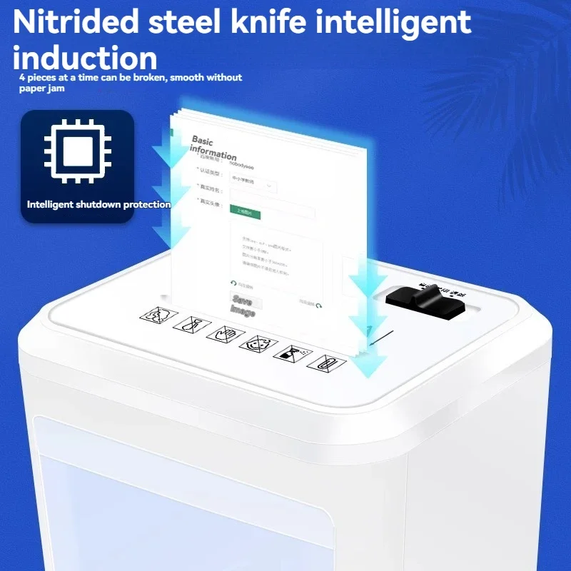 2025 9926 Office and Home High Power Document Confidential Information Paper Fully Automatic Desktop Shredder
