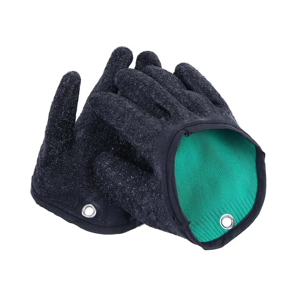 Accesorios herramienta de pesca equipo de pesca guantes de pesca antideslizantes guantes de dedo completo para mano izquierda/derecha captura de pescador