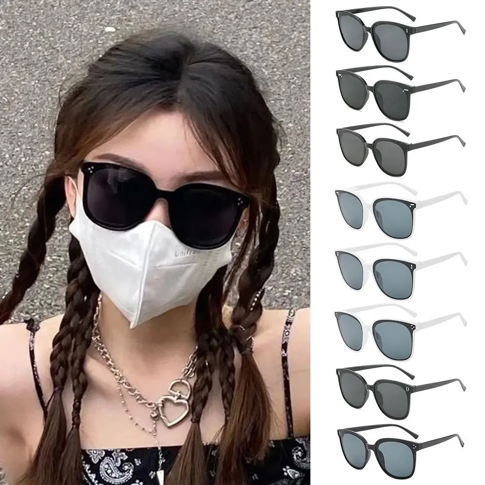 نظارات شمسية بإطار مربع للجنسين، نظارات شمسية عصرية للحماية من الأشعة فوق البنفسجية 400، نظارات شمسية أنيقة للشاطئ مثالية للاستخدام اليومي والتصوير الفوتوغرافي #3