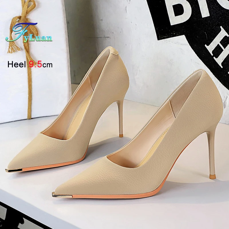 

Модная женская обувь, женские туфли-лодочки на шпильке с острым носком, сексуальные туфли-лодочки для ночного шоу, внешняя торговля, туфли на очень высоком каблуке