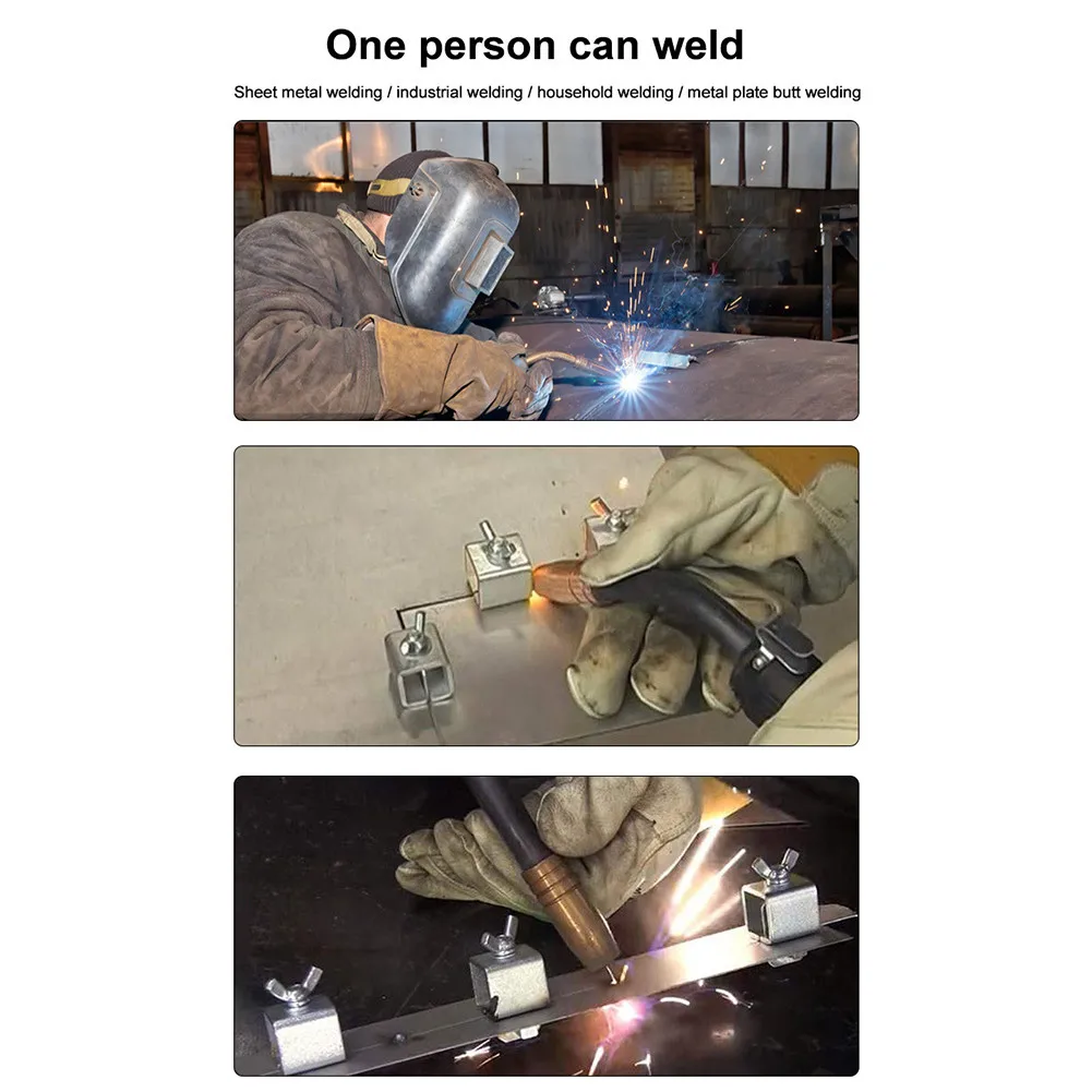 Reliable Welding Clamp Set Silver Color Clip Welding Clamps Positioner for welder Part for welder Clip 1 Set 50*25*25mm
