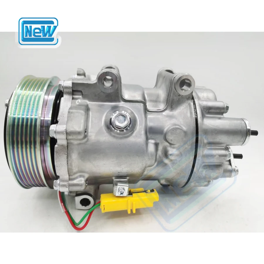 SD7V16 AC Compressor For Citroen C8 Fiat Peugeot 807 LANCIA 9659749480 9686062080 9655229080 9672867380 9672867780 9686061980