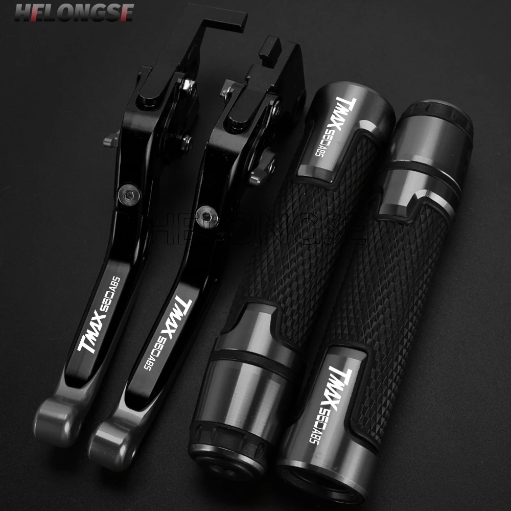 

Motorcycle Foldable Adjustable Brake Clutch Levers FOR YAMAHA TMAX560 TMAX 560 ABS 2020-2021 2022 Handle Handlebar Grips Ends