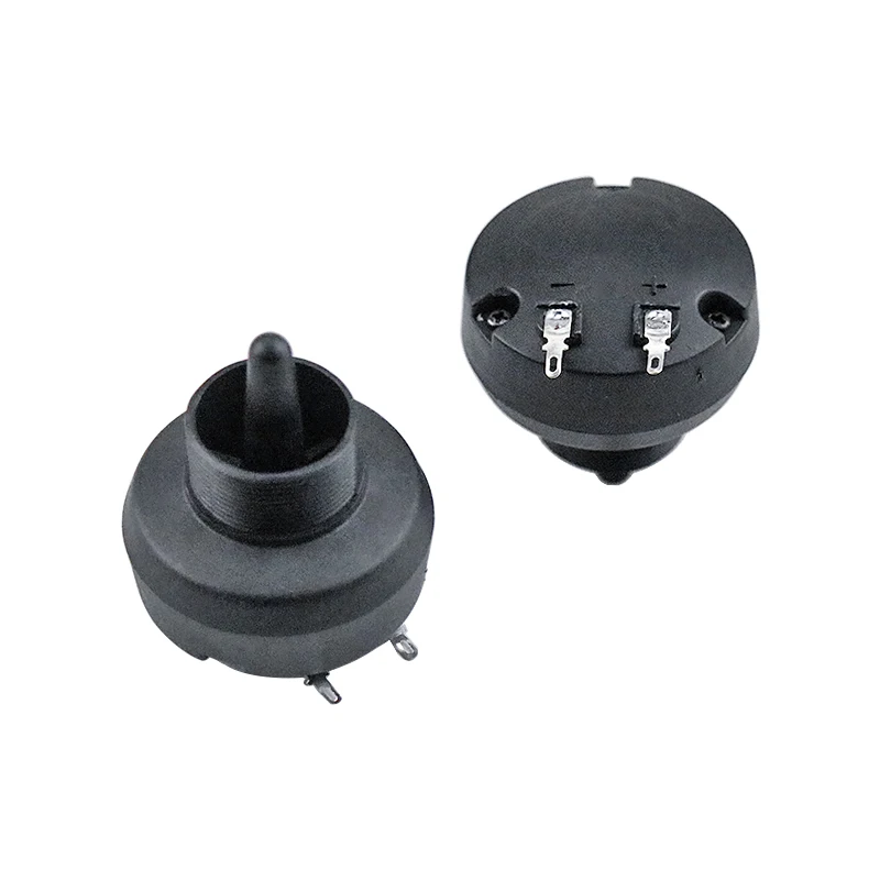GHXAMP-Cabeça cerâmica piezoelétrica do orador do carrinho do estágio do Tweeter, 34mm rosqueado, 2.2K-27KHZ, 2pcs