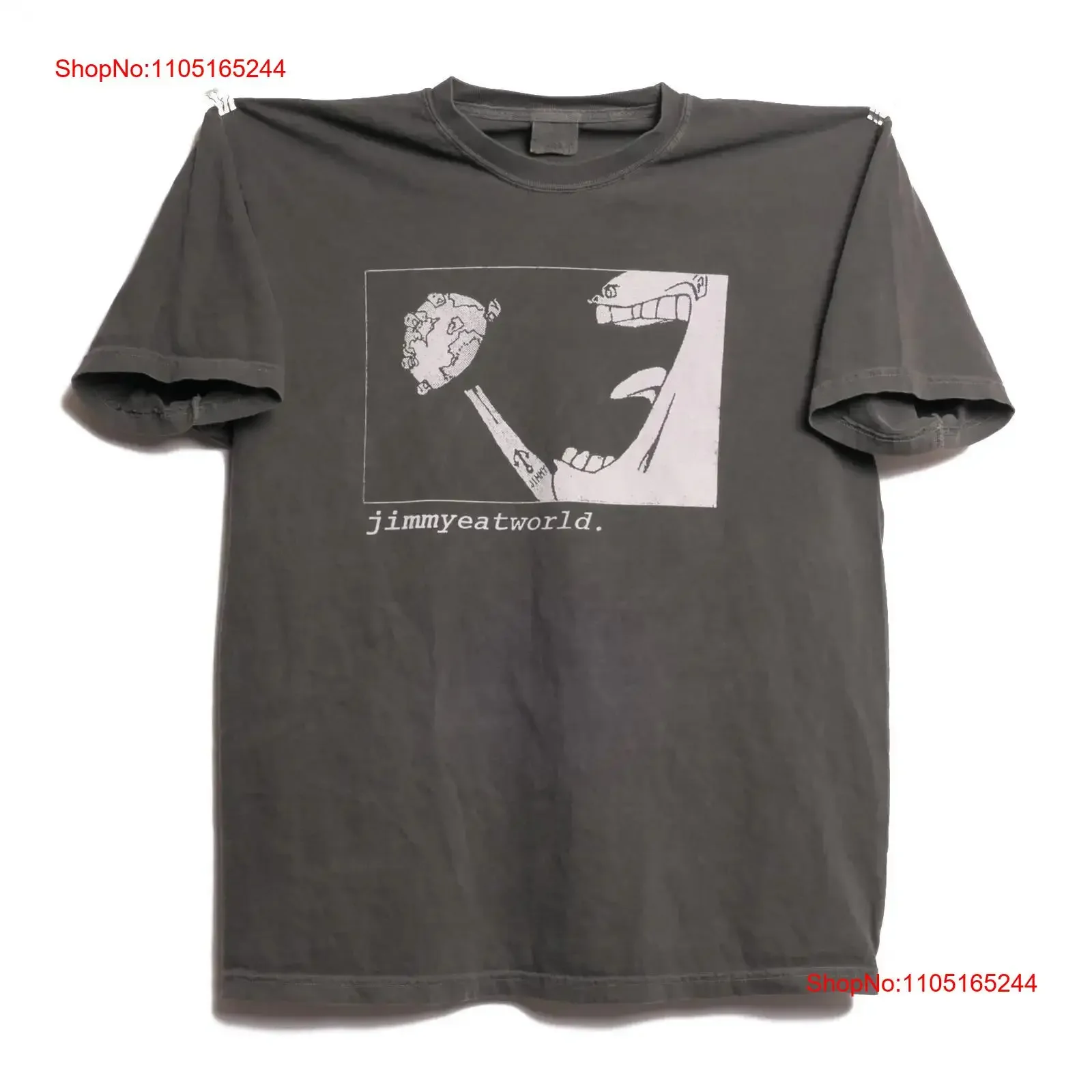 Jimmy Eat World Band T Shirt Demo Tape Clarity Bleed American Pop Punk Emo XL vintage Washed Comfortable Unisex Casual
