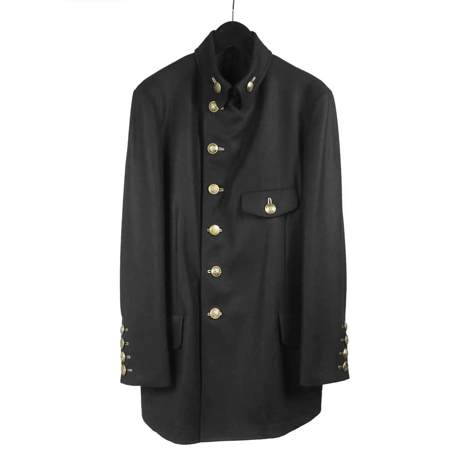 

TOP-YAMAMOTO original design dark niche niche design loose gold button coat same style for men and women