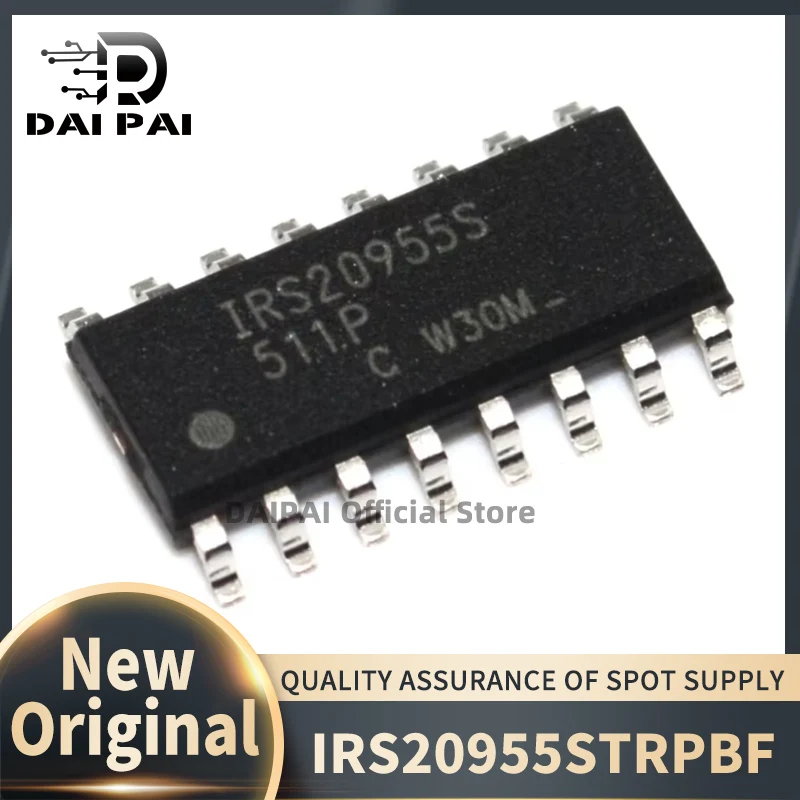 (5-10piece) 100% New original IRS20955S IRS20955STRPBF IRS20955SPBF SOP16 Chipset