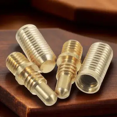 

2Sets Pool Cue Joint Screw Copper Heavy Duty Rust-Resistant for Billiard Cue Repairing Extension Parts Heavy Duty Copper Screws