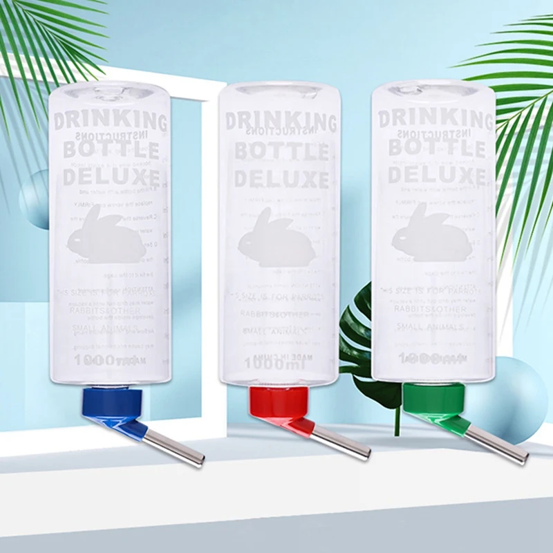 AD23-1000Ml 小動物水飲み場自動飲料水ぶら下げ水ボトルモルモットフィーダーに適した