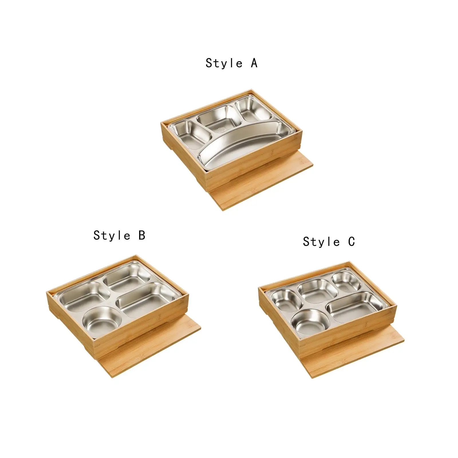 

Japanese Bento Box Stackable Serving Dish for Camping Restaurant Fishing