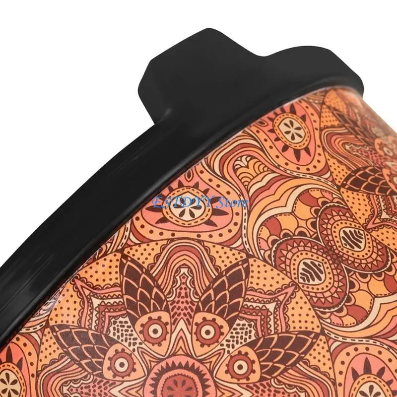 

G6DE Bongos Drum Rhythm Toy Hand Drum Percussions Instrument Decorative Drum