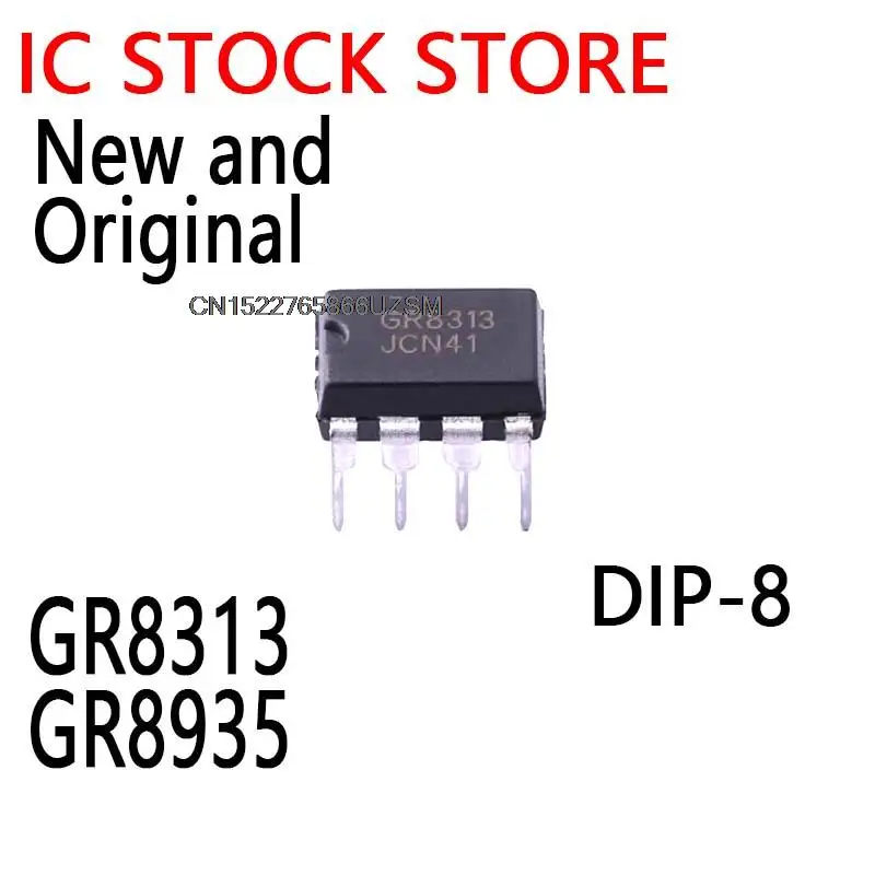 10 PCS Novo e Original DIP-8 GR8313TJG GR8313TJ GR8935LAJG GR8935LJG GR8935L GR8313 GR8935