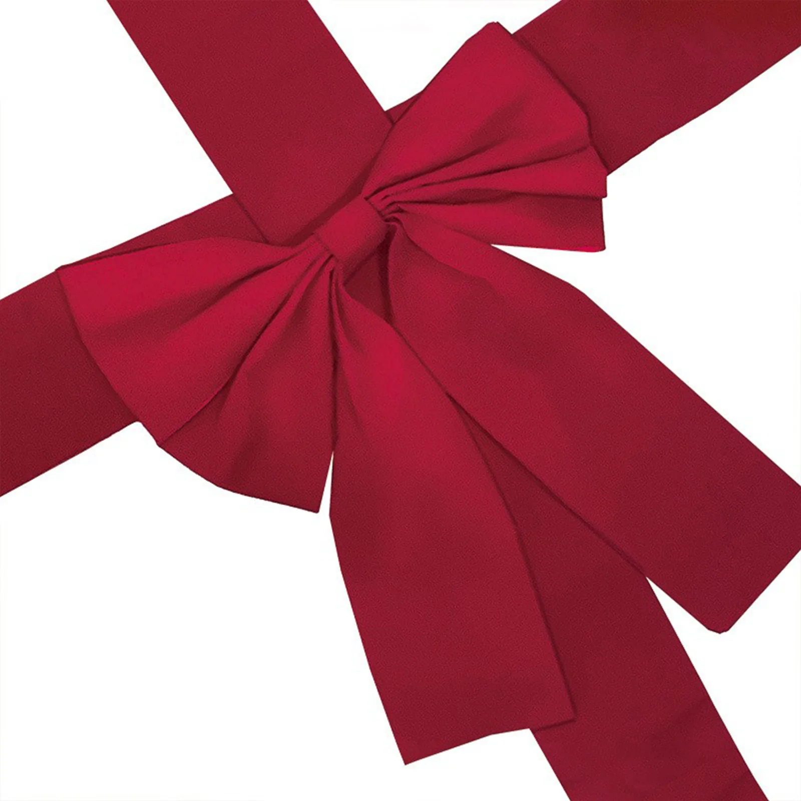 Lazo rojo grande de Navidad, decoración para puerta delantera de Navidad, lazo colgante, lazo para puerta tradicional de boda, decoración de Año Nuevo, decoración navideña