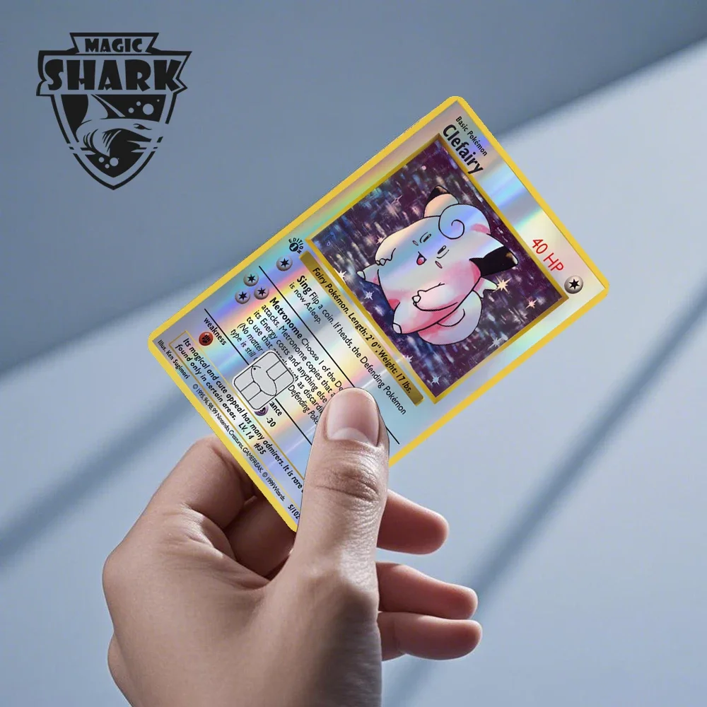 البوكيمون ستاريو ريولو توتيرا السلمينس جيراتينا ألكازام جليفيري الليزر المجسم بطاقة الخصم الائتمانية ملصق فيلم غطاء الجلد