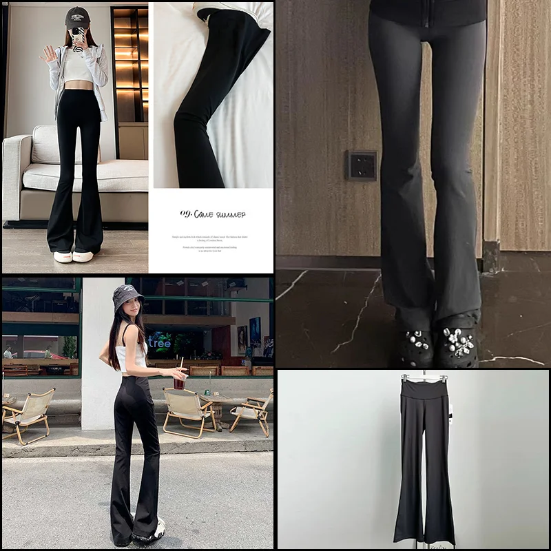 

Новые брюки для йоги с высокой талией для женщин, подтягивающие живот, мягкие непрозрачные леггинсы для тренировок, одежда для спортзала и фитнеса