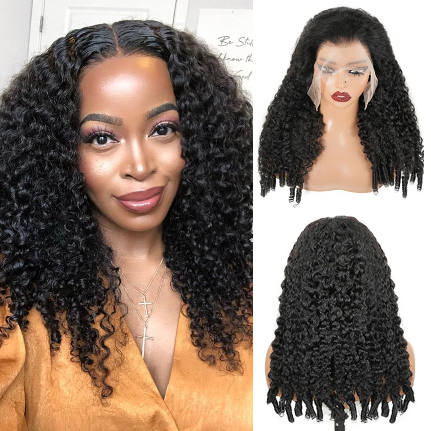 

Бразильский парик из натуральных волос 12A, бирманские кудри, 13x6 HD, с кружевной передней частью, для женщин, глубокие кудри, полностью кружевной парик, натуральный цвет