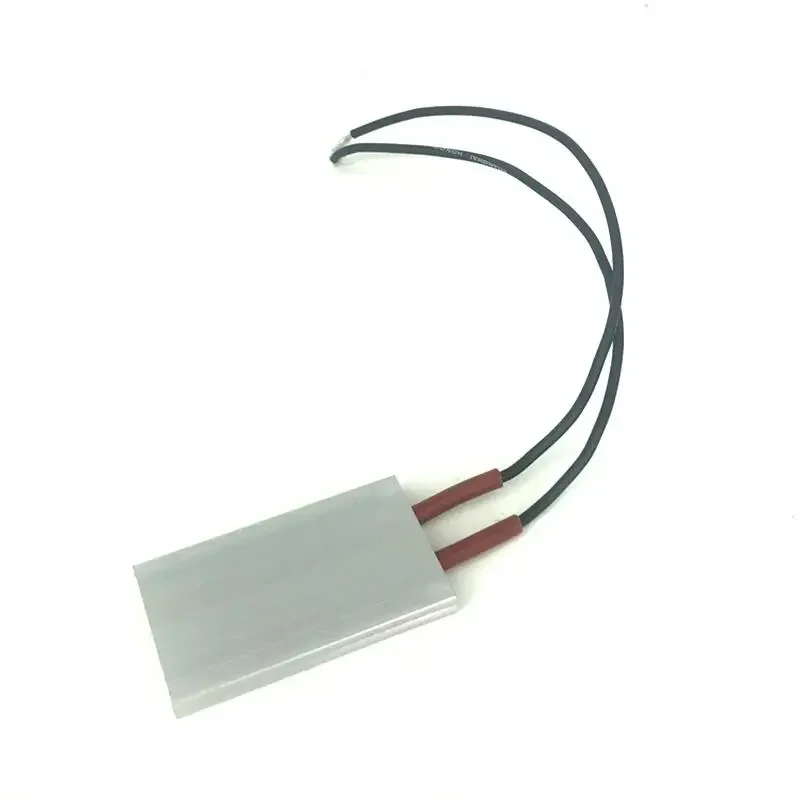 50*30*5mm 220V 60 Degree C 3~9W Ceramic PTC Heater Aluminum Thermostat Heating Plate Element