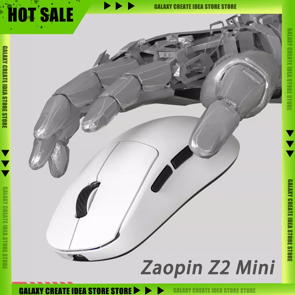 Zaopin Z2 Mini MAX 2.4G Bluetooth Gaming Mouse Wireless E-sport 1K/4K/8K 3-Mode Mouse Low Delay Gamer PC Gmaer Accessories Gifts