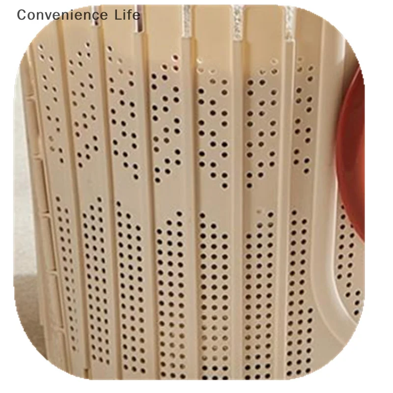 Collapsible Laundry Basket With Handles Large Capacity Folding Clothes Hamper Space Saving Wall Mounted Multi purpose