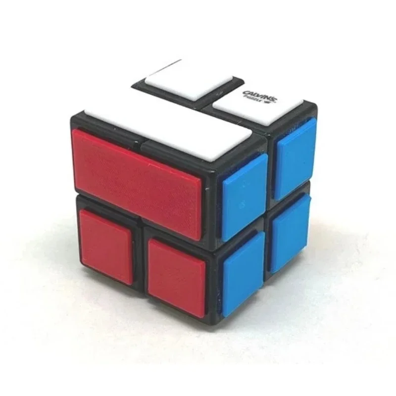 Jus's Puzzle 4x4 Cube Junior Pocket Bandaged 2x2x2 Black Body Magic Cube giochi e Puzzle educativi per bambini