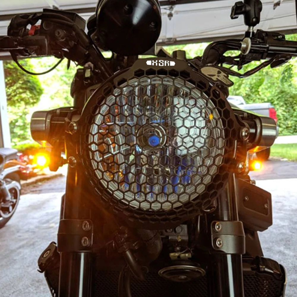 

For Yamaha XSR900 XSR 900 2016 2017 2018 2019 2020 2021 Motorcycle Accessories Front Headlight Grille Guard Cover Protection